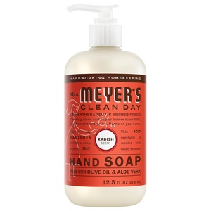 MRS. MEYER’S CLEAN DAY Hand Soap, Radish Scent, 12.5 Fl Oz Bottle