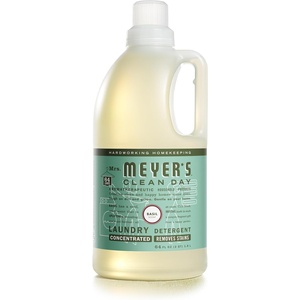 MRS. MEYER’S CLEAN DAY Laundry Detergent, Lemon Verbena, 64 fl oz(Basil)