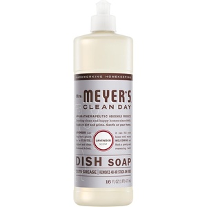 MRS. MEYER’S CLEAN DAY Liquid Dish Soap, Geranium, 16 Fl. Oz(Lavender)
