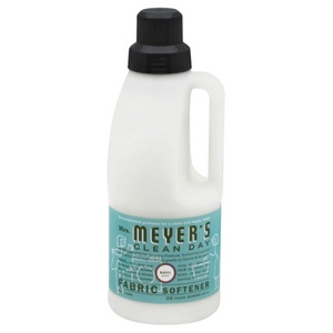MRS. MEYER’S CLEAN DAY Liquid Fabric Softener, Honeysuckle, 32 fl oz(Basil)