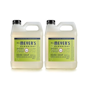 MRS. MEYER’S CLEAN DAY Liquid Hand Soap, Apple Cider, 12.5 fl oz, 3 Pack(Lemon Verbena)