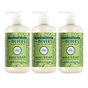 MRS. MEYER’S CLEAN DAY Liquid Hand Soap, Apple Cider, 12.5 fl oz, 3 Pack(Pine)