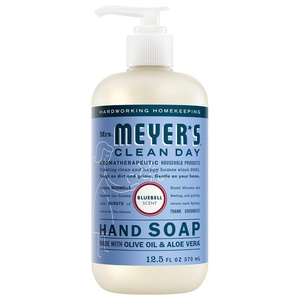 MRS. MEYER’S CLEAN DAY Liquid Hand Soap, Lavender, 12.5 fl oz, 3 Pack(Bluebell)