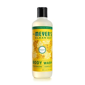 MRS. MEYER’S CLEAN DAY Moisturizing Body Wash for Women and Men, Shower Gel Formula Made with Essential Oils, Birchwood, 16 oz – Pack of 3(Honeysuckle)