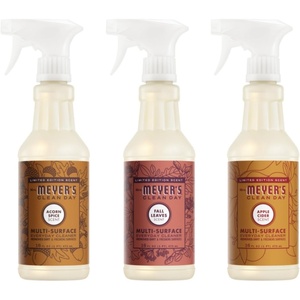 MRS. MEYER’S CLEAN DAY Multi-Surface Cleaner Concentrate, Basil, 32 fl oz(Acorn Spice + Apple Cider + Fall Leaves)