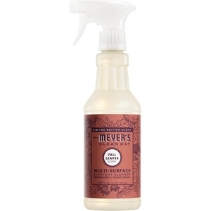MRS. MEYER’S CLEAN DAY Multi-Surface Cleaner, Fall Leaves, 16 fl oz(16 Fl Oz (Pack of 6))