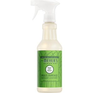 MRS. MEYER’S CLEAN DAY Multi-Surface Cleaner, Geranium, 16 fl oz(Fresh Cut Grass)