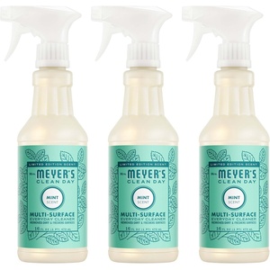 MRS. MEYER’S CLEAN DAY Multi-Surface Cleaner, Mint, 16 fl oz, 3 Pack(16 Fl Oz (Pack of 3))
