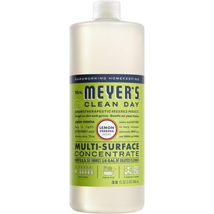 MRS. MEYER’S CLEAN DAY Multi-Surface Concentrate, Basil, 32 fl oz, 2 Pack(Lemon Verbena)