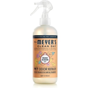 MRS. MEYER’S CLEAN DAY Pet Odor Neutralizer, Orange Blossom Scent, 12oz(Orange Blossom)