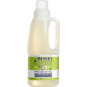 MRS. MEYER’S CLEAN DAY Probiotic Drain Maintenance, Lemon Verbena, 32 fl oz(Lemon Verbena (Pack of 1))