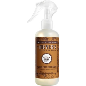 MRS. MEYER’S CLEAN DAY Room Spray, Snowdrop Scent, 8 Fl Oz Bottle – 3 Pack(Acorn Spice)