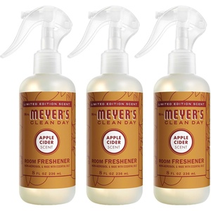 MRS. MEYER’S CLEAN DAY Room Spray, Snowdrop Scent, 8 Fl Oz Bottle – 3 Pack(Apple Cider)