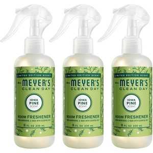 MRS. MEYER’S CLEAN DAY Room Spray, Snowdrop Scent, 8 Fl Oz Bottle – 3 Pack(Iowa Pine)