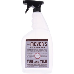 MRS. MEYER’S CLEAN DAY Tub and Tile Cleaner, Lavender, 33 Fluid Ounce(33 Fl Oz (Pack of 1))