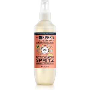 MRS. MEYER’S Clean Day Cat Deodorizing Spray, Sweet Chamomile Scent, 8oz(White Peach)