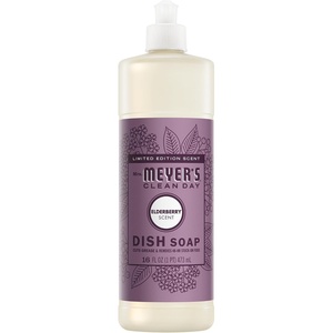 Mrs. MEYER’S CLEAN DAY Liquid Dish Soap, Elderberry, 16 fl oz(Elderberry)