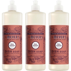 Mrs. MEYER’S CLEAN DAY Liquid Dish Soap, Elderberry, 16 fl oz(Fall Leaves)