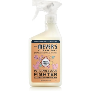 Mrs. MEYER’S CLEAN DAY Pet Stain & Odor Fighter, Coconut Leaf Scent, 16oz(Orange Blossom (Pack of 6))