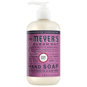 Mrs. Meyer’s Clean Day, Hand Soap, Plum Berry Scent, 12.5 Fl Oz
