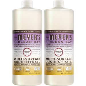 Mrs. Meyer’s Multi-Surface Concentrate Lemon Verbena, 32 OZ (Pack of 2)(Compassion Flower)
