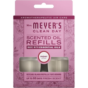 Mrs. Meyer’s Premium Scented Oil Diffuser Kit + Refills Bundle, Limited Edition Scents, Acorn Spice & Apple Cider(Peony)