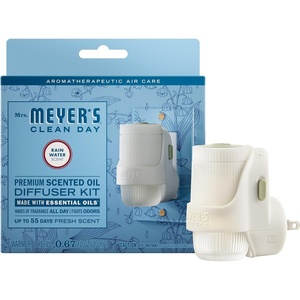 Mrs. Meyer’s Premium Scented Oil Diffuser Kit + Refills Bundle, Limited Edition Scents, Acorn Spice & Apple Cider(Rain Water)
